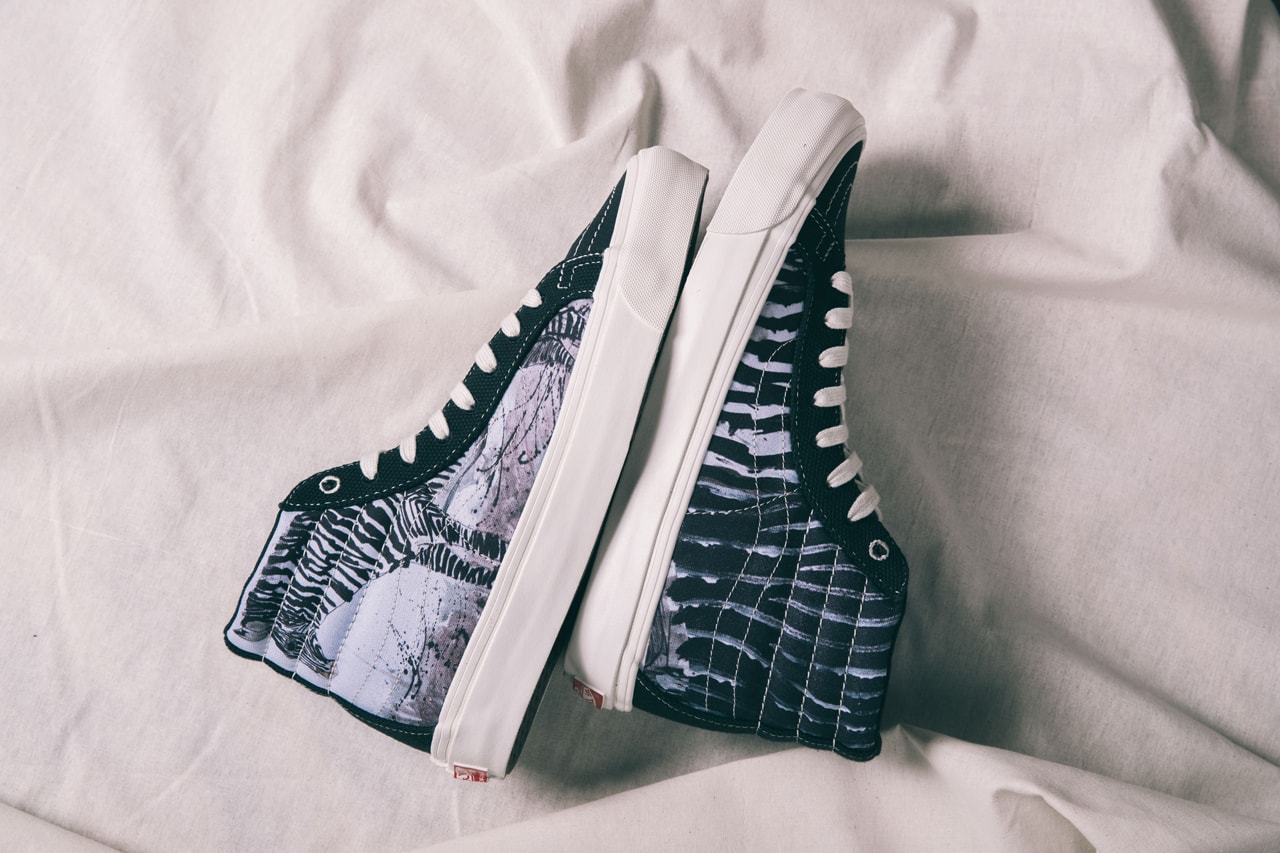 vans vault ralph steadman collection collaboration slip on style 138 sk8 hi painting artwork release date info shoes 