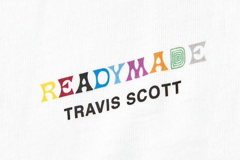 Travis Scott x READYMADE 3-Pack T-Shirt Collaboration release date info astroworld april 13 2019 drop buy white graphic print