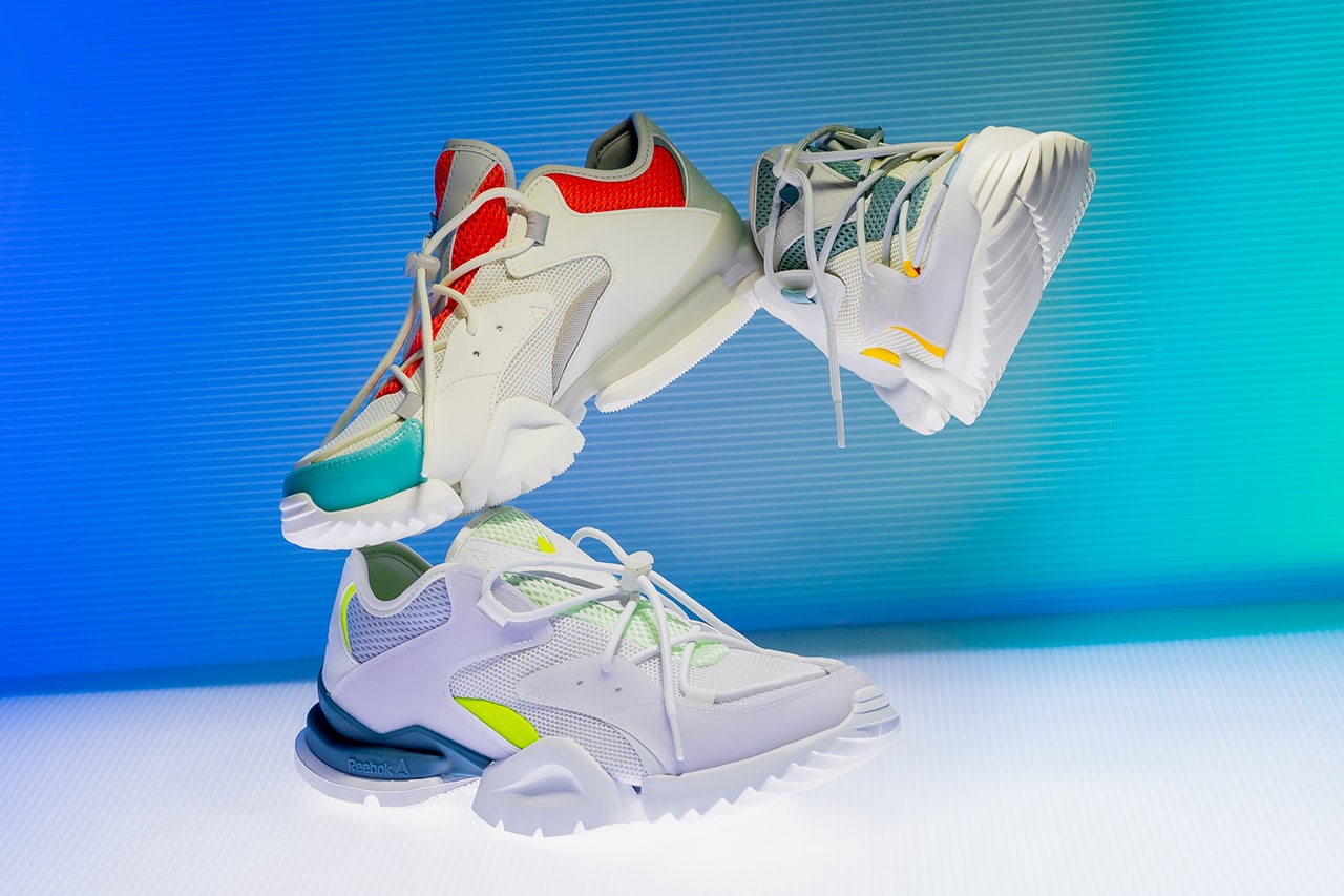 Reebok Run.r 96 Sock Run.r Sneaker Release Information Drop Date Spring Summer 2019 SS19 Closer Look New Colorways Fashion Running Collection 90s 1996 Pump EVO prototype 