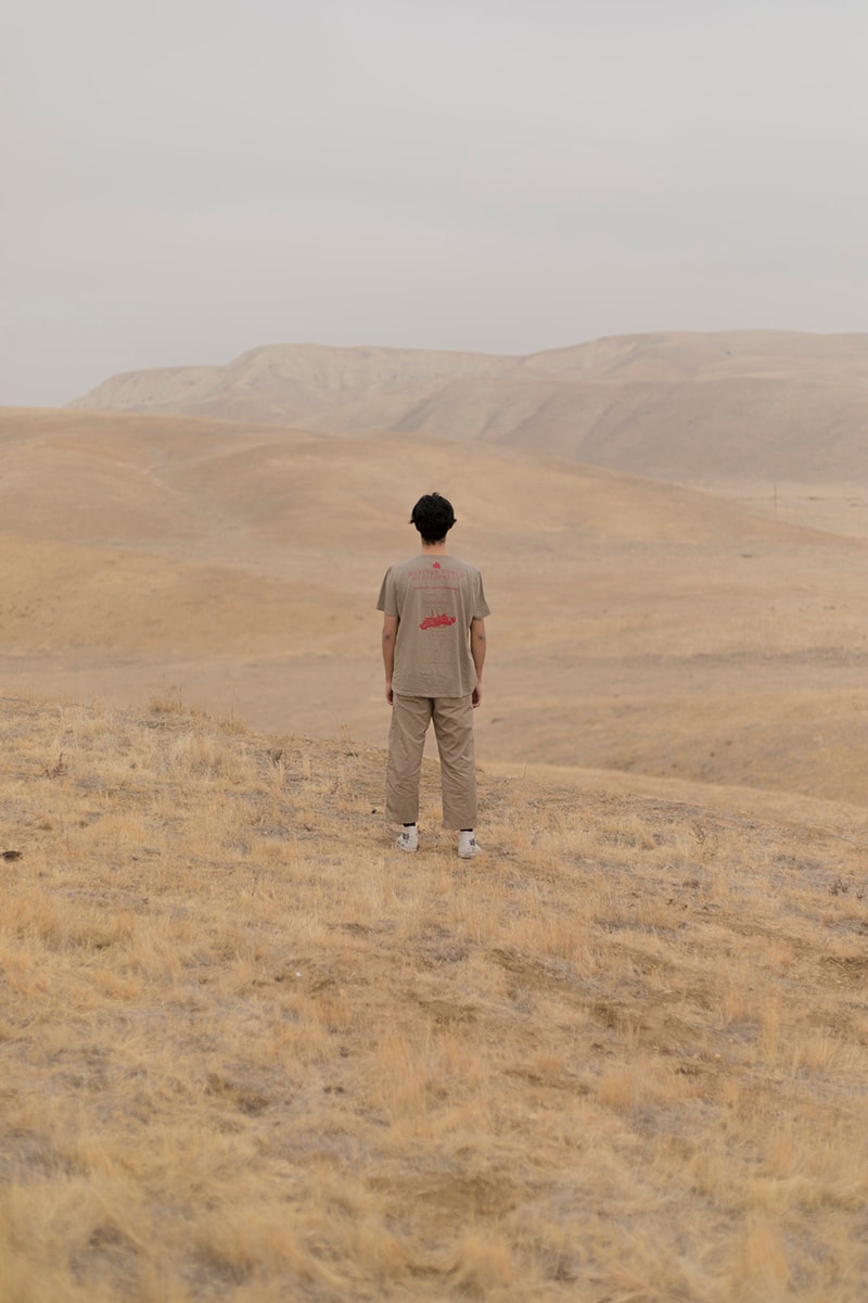 Reese Cooper Barneys New York Pre Fall 2019 Collection Exclusive Stockist USA "Against the Wind" XO Copley Place Madison Avenue Beverly Hills Varsity Jacket Work Shirt Trousers Californian Landscape Artwork T-Shirts Hoodies