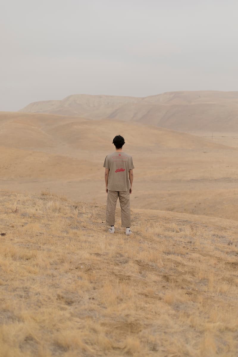 Reese Cooper Barneys New York Pre Fall 2019 Collection Exclusive Stockist USA "Against the Wind" XO Copley Place Madison Avenue Beverly Hills Varsity Jacket Work Shirt Trousers Californian Landscape Artwork T-Shirts Hoodies