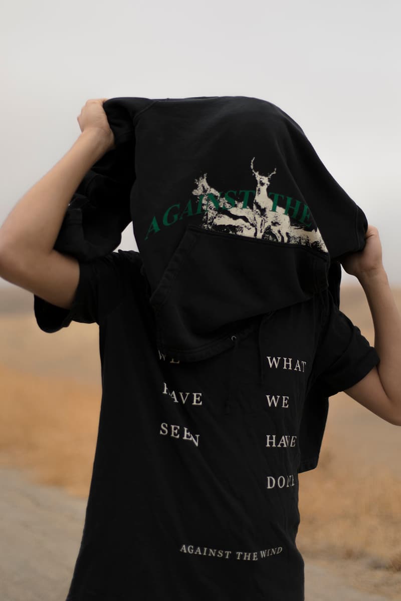 Reese Cooper Barneys New York Pre Fall 2019 Collection Exclusive Stockist USA "Against the Wind" XO Copley Place Madison Avenue Beverly Hills Varsity Jacket Work Shirt Trousers Californian Landscape Artwork T-Shirts Hoodies