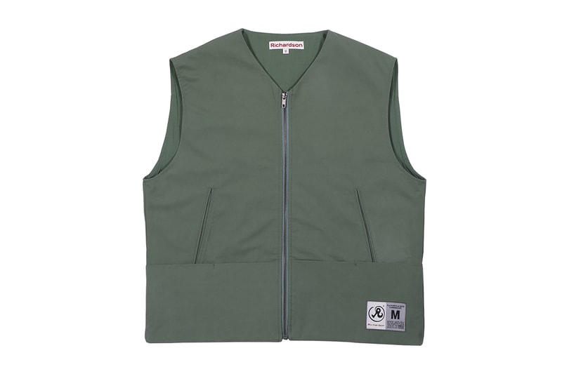 Richardson Spring Summer 2019 SS19 Warp Collection LSD Glyph Logo Polos Swimsuits Towels Utility Vest Sage Green Navy Blue New York LA Shop Release Information Buy Cop Now 
