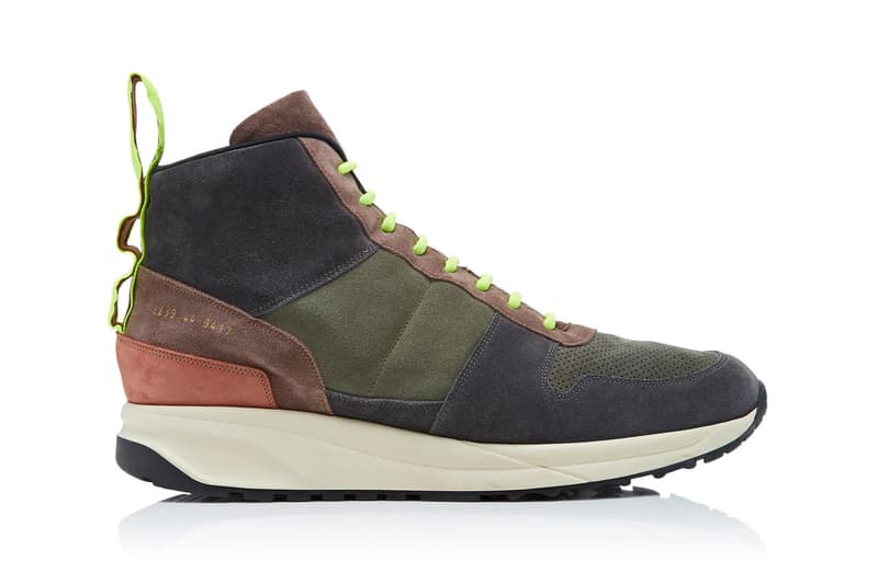 robert geller rg common projects runner fall winter 2019 sneaker shoe release contrast laces suede upper moda operandi 