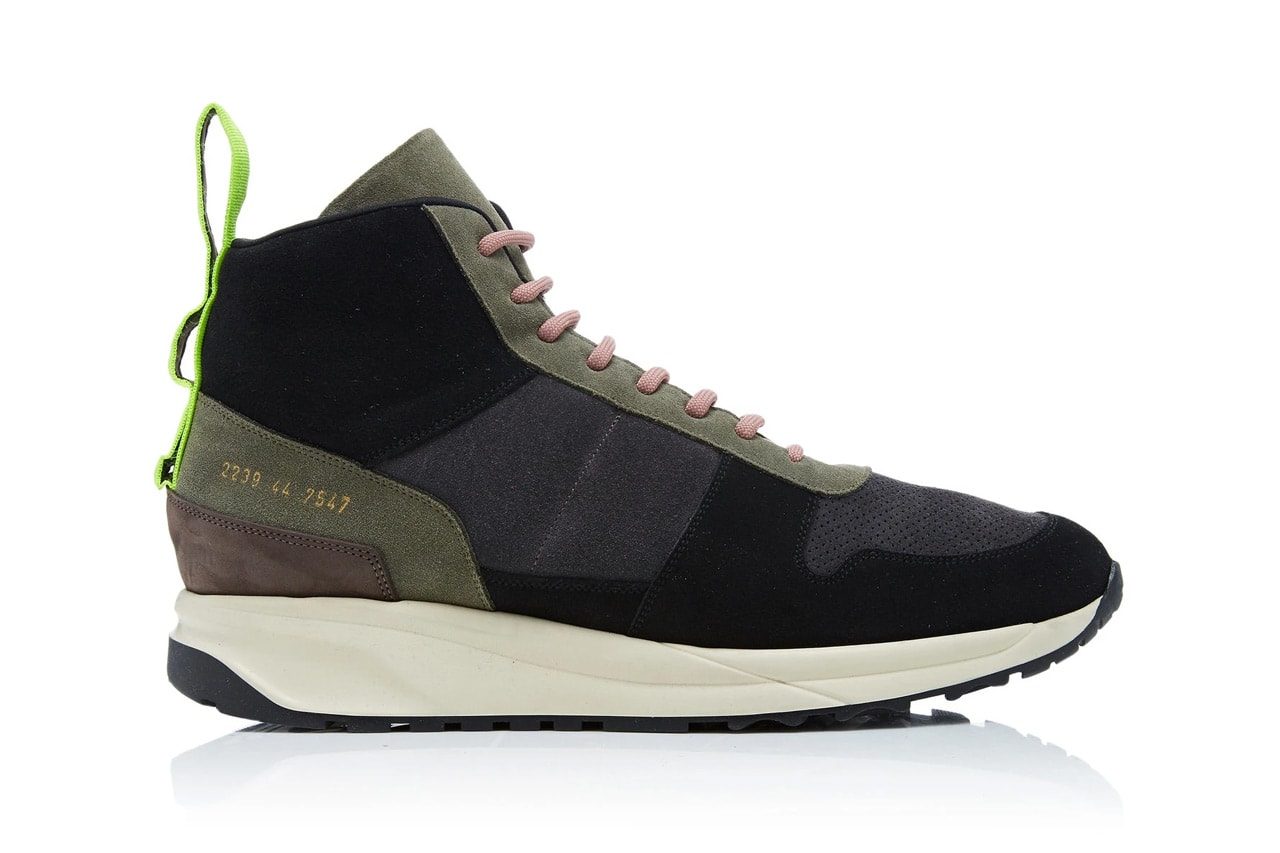 robert geller rg common projects runner fall winter 2019 sneaker shoe release contrast laces suede upper moda operandi 