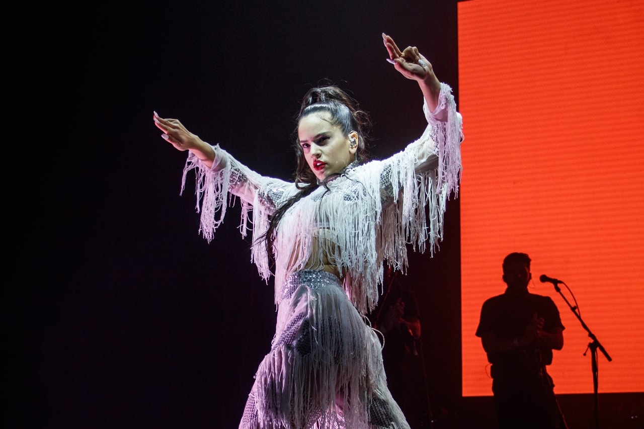 Rosalía Debuts New Single "Como Ali" In Argentina single video dancing dancers lollaplooza argentina festival 