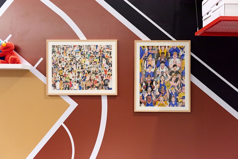 Kim Jungyoun & Rudy Sneaker Art Seoul Exhibition Off-White Jordan Comics Illustration
