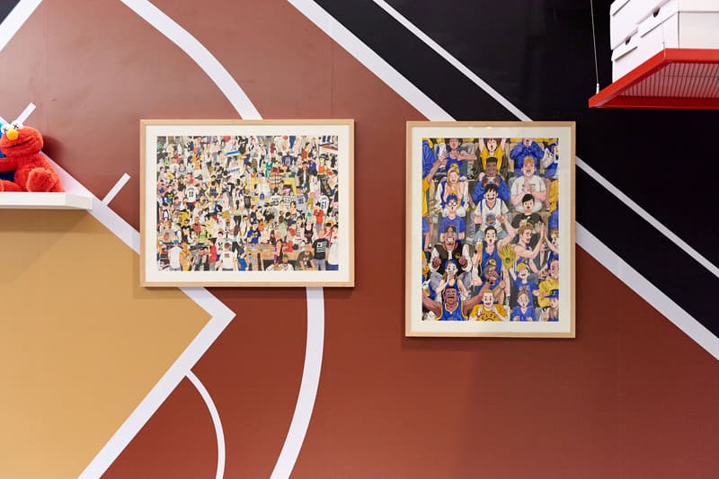 Kim Jungyoun & Rudy Sneaker Art Seoul Exhibition Off-White Jordan Comics Illustration
