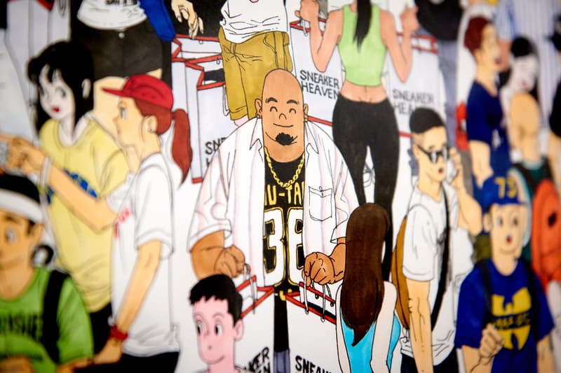 Kim Jungyoun & Rudy Sneaker Art Seoul Exhibition Off-White Jordan Comics Illustration