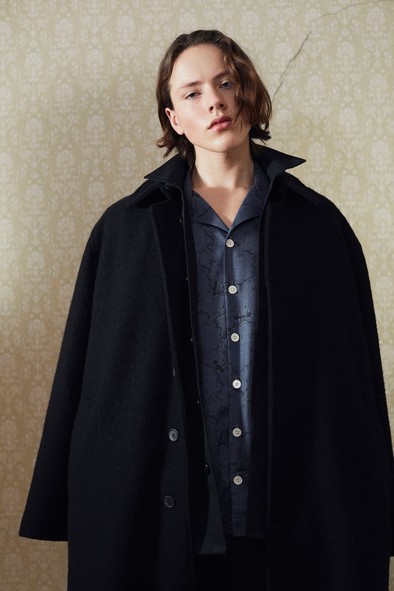 Schnayderman's Fall/Winter 2019 Collection Clothing Cop Purchase Buy Lookbook Lookbooks Collections 90s Inspired Mohair Cashmere Wool Viscose Camouflage Prints Blown Out Proportions Oversized Army Jackets Long Coats Checks Trousers Shirts