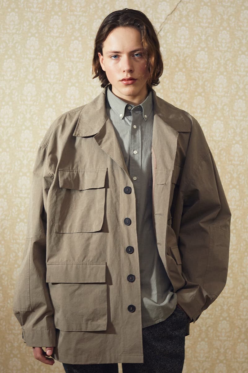 Schnayderman's Fall/Winter 2019 Collection Clothing Cop Purchase Buy Lookbook Lookbooks Collections 90s Inspired Mohair Cashmere Wool Viscose Camouflage Prints Blown Out Proportions Oversized Army Jackets Long Coats Checks Trousers Shirts