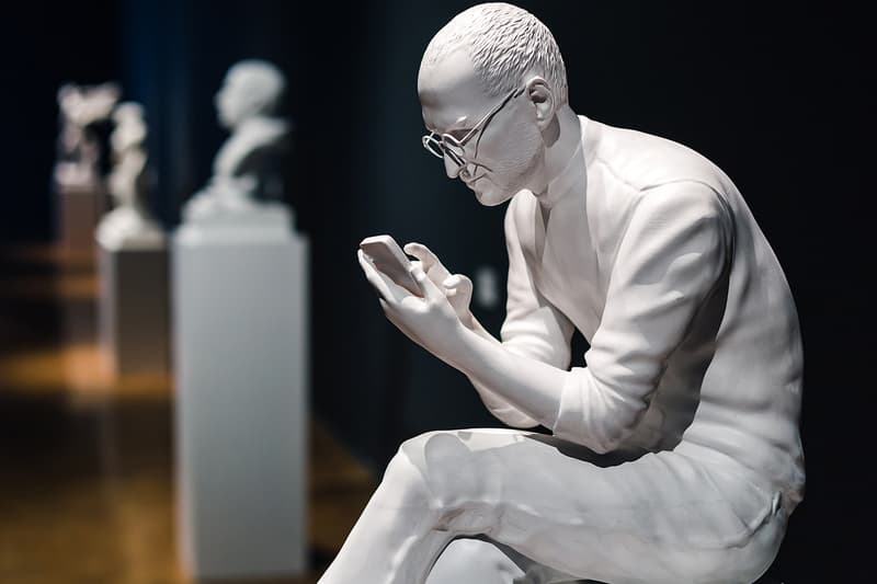 Sebastian Errazuriz Reimagines Mark Zuckerberg Jeff Bezos and Elon Musk as Greek Gods and Roman Emperors Edward Snowden Steve Jobs technology mythology