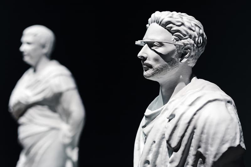 Sebastian Errazuriz Reimagines Mark Zuckerberg Jeff Bezos and Elon Musk as Greek Gods and Roman Emperors Edward Snowden Steve Jobs technology mythology