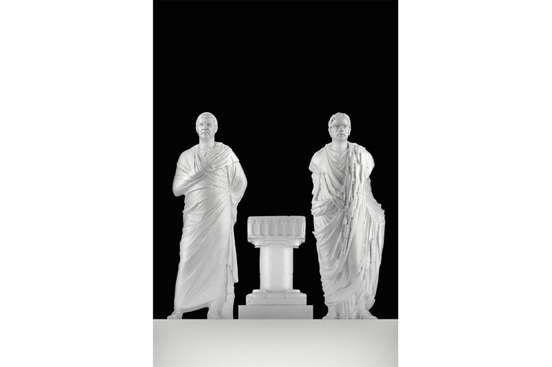 Sebastian Errazuriz Reimagines Mark Zuckerberg Jeff Bezos and Elon Musk as Greek Gods and Roman Emperors Edward Snowden Steve Jobs technology mythology