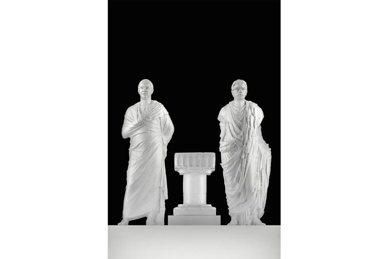 Sebastian Errazuriz Reimagines Mark Zuckerberg Jeff Bezos and Elon Musk as Greek Gods and Roman Emperors Edward Snowden Steve Jobs technology mythology