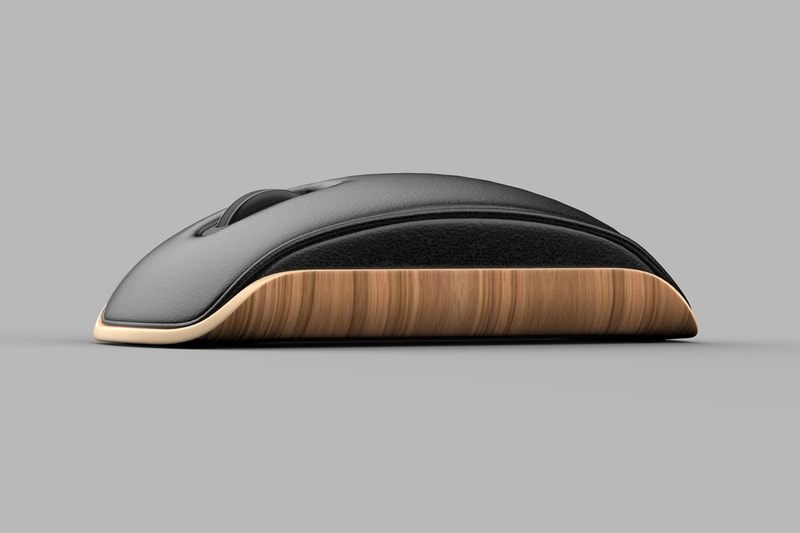 Shane Chen Eames Inspired Lounge Mouse Reimagines the Simple Everyday Device mid century design technology wood chair 