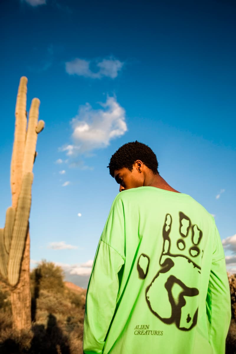 Siberia Hills "Alien Creatures" SS19 Collection lookbooks arizona desert aliens 