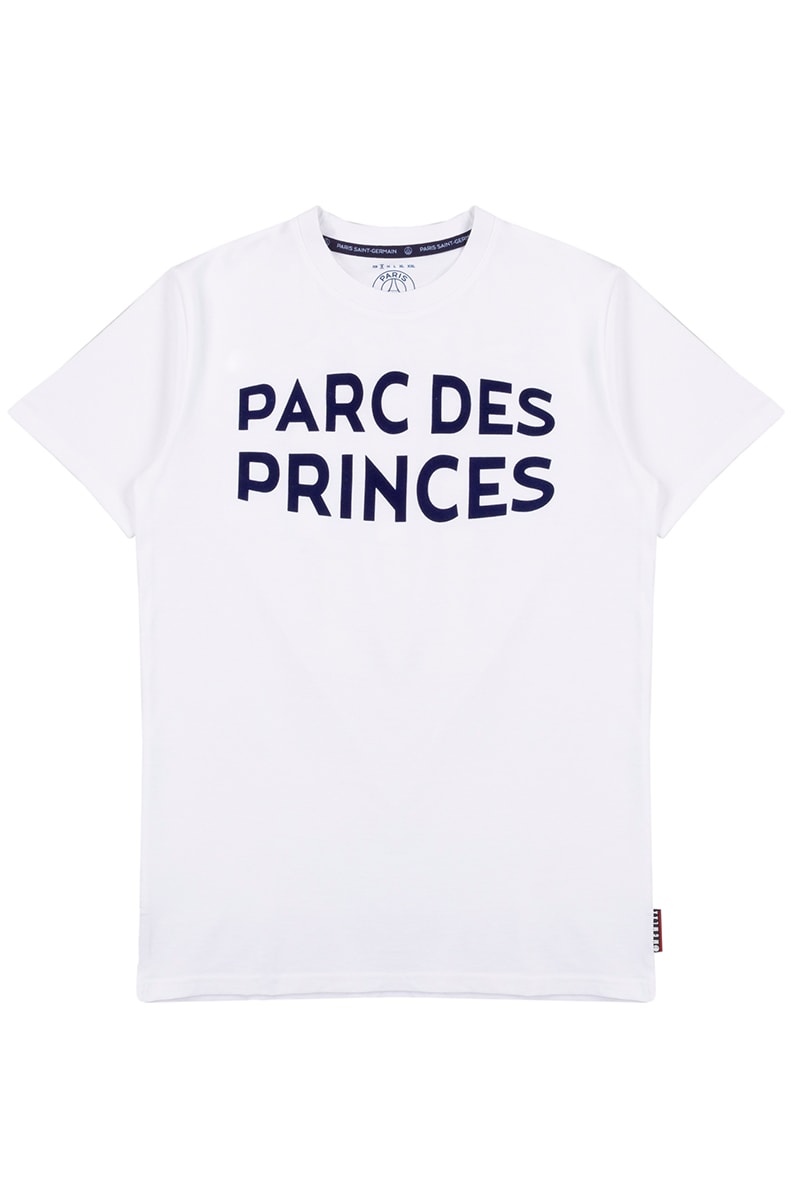 Smets Paris Saint-Germain Collaboration Release Jersey training jacket white black T shirt fifa