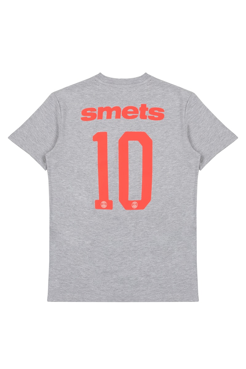Smets Paris Saint-Germain Collaboration Release Jersey training jacket white black T shirt fifa