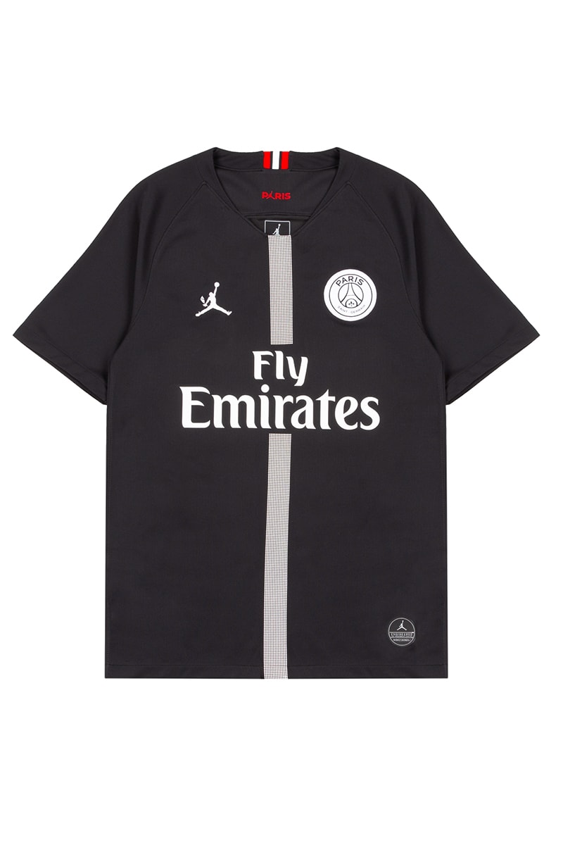 Smets Paris Saint-Germain Collaboration Release Jersey training jacket white black T shirt fifa