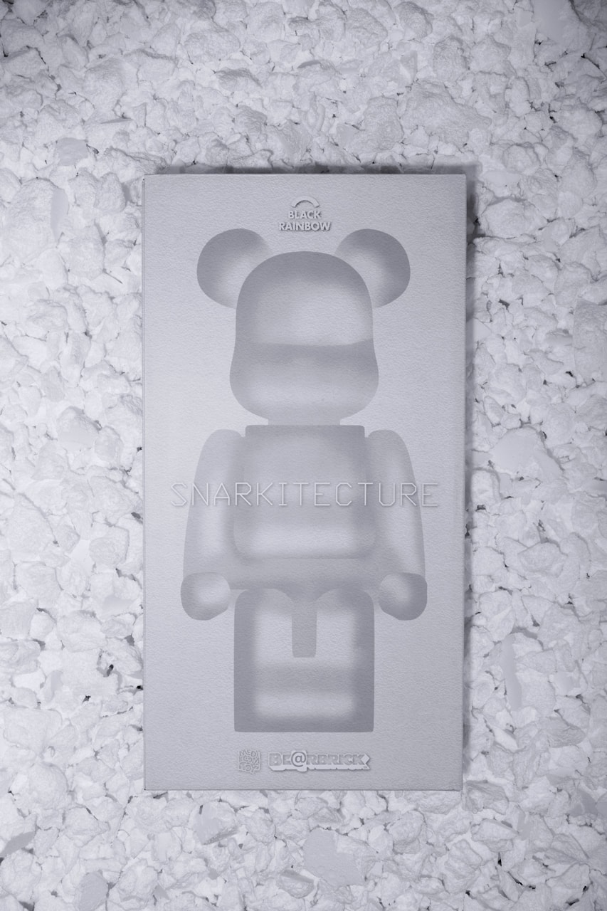 snarkitecture black rainbow agency medicom toy bearbrick artworks sculptures collectibles editions 