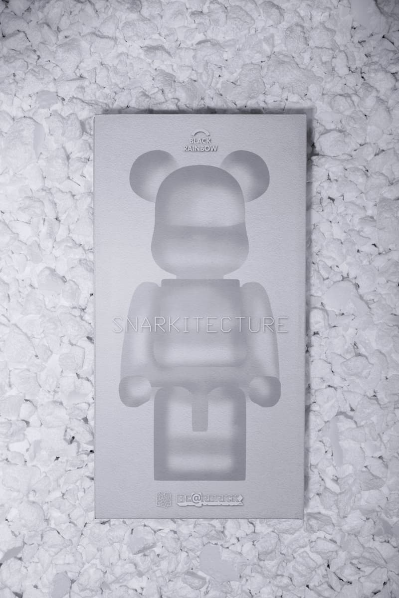 snarkitecture black rainbow agency medicom toy bearbrick artworks sculptures collectibles editions