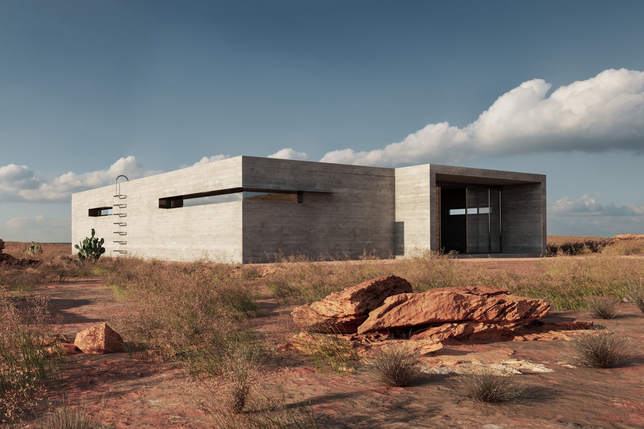 sharp house new mexico marc thorpe architecture design solar powered 