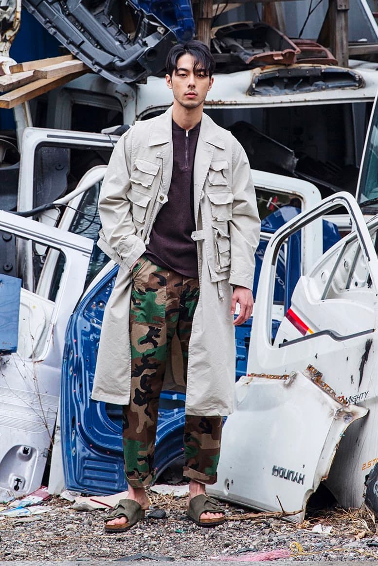 Olive Drab Service SS19 Collection Lookbook Ahn Tae-ok military americana streetwear menswear functionalism brand imprint spring/summer 2019 Korea brand
