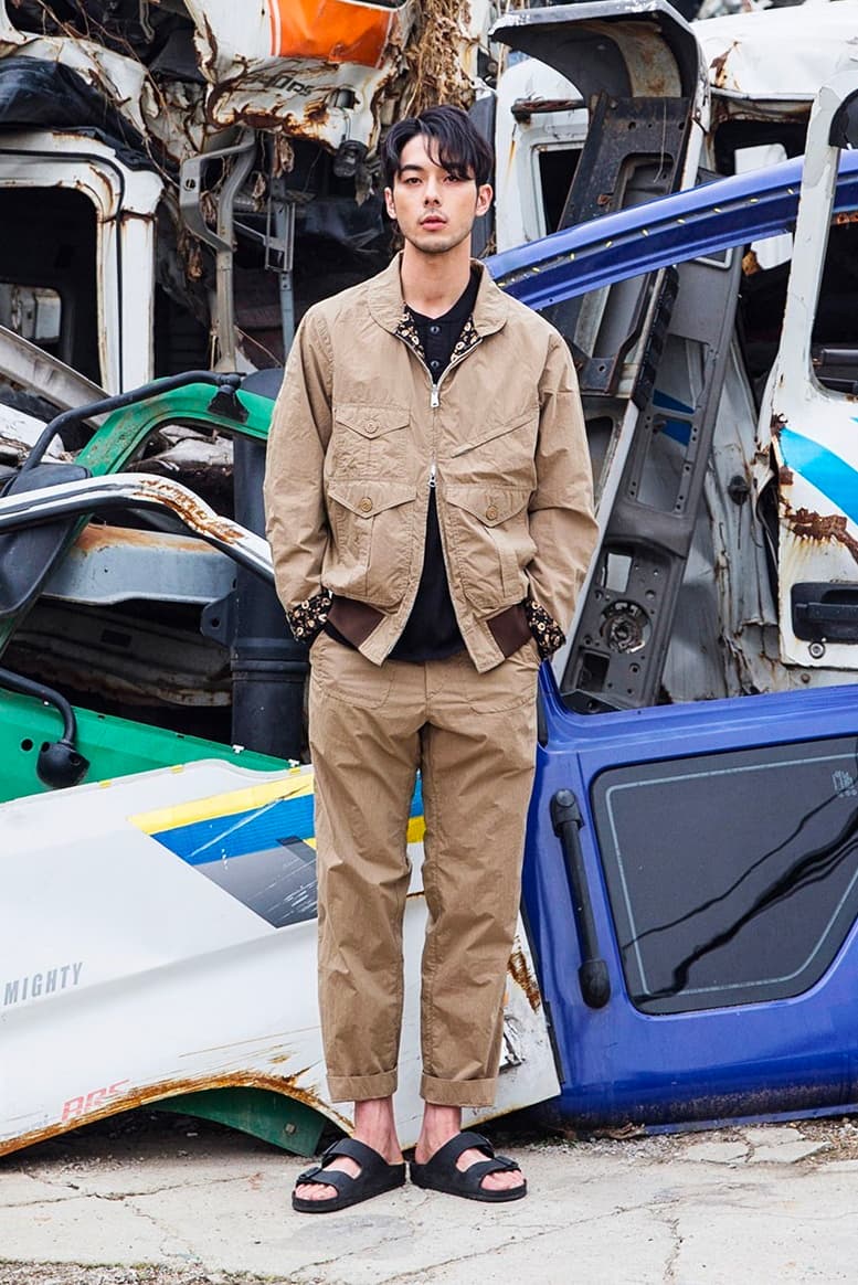 Olive Drab Service SS19 Collection Lookbook Ahn Tae-ok military americana streetwear menswear functionalism brand imprint spring/summer 2019 Korea brand 