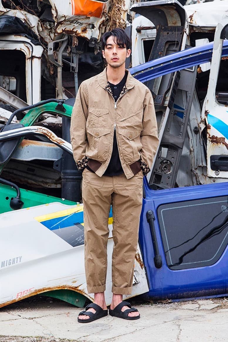 Olive Drab Service SS19 Collection Lookbook Ahn Tae-ok military americana streetwear menswear functionalism brand imprint spring/summer 2019 Korea brand