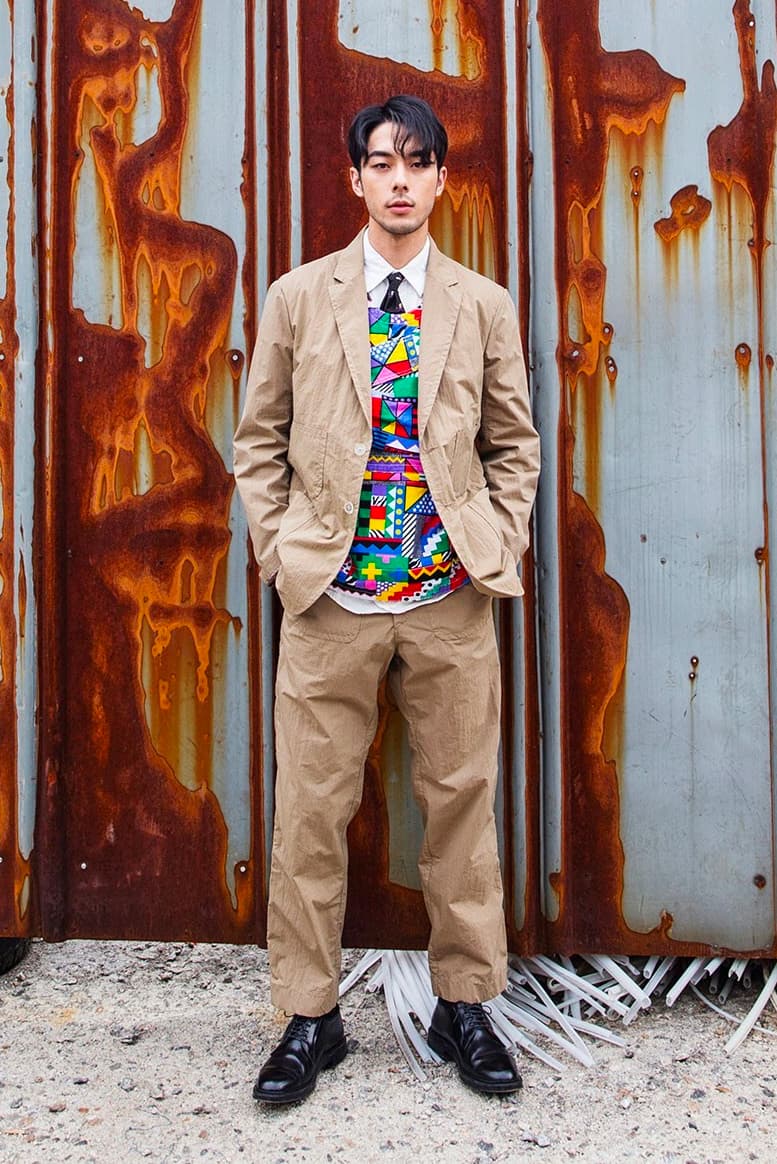 Olive Drab Service SS19 Collection Lookbook Ahn Tae-ok military americana streetwear menswear functionalism brand imprint spring/summer 2019 Korea brand