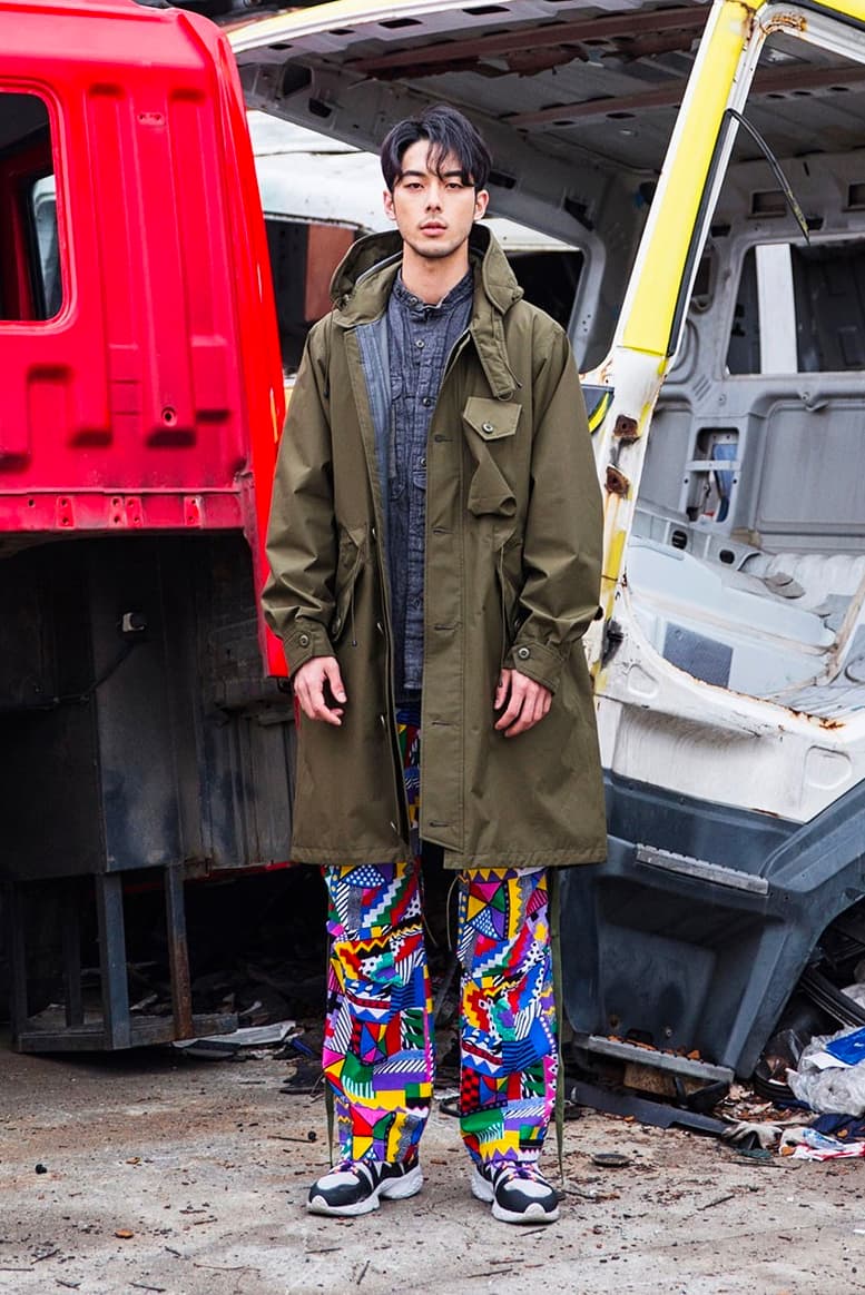 Olive Drab Service SS19 Collection Lookbook Ahn Tae-ok military americana streetwear menswear functionalism brand imprint spring/summer 2019 Korea brand