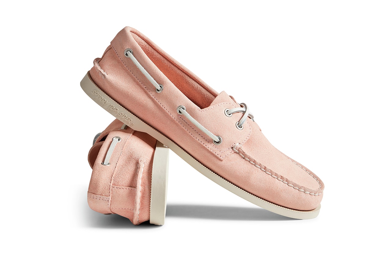 Sperry Spring Summer 2019 SS19 Collection Footwear Drop Release Date Information Brendon Babenzien NOAH NYC New York End Clothing Stockist Cloud Reinterpretation Top Sider Boat Shoe 