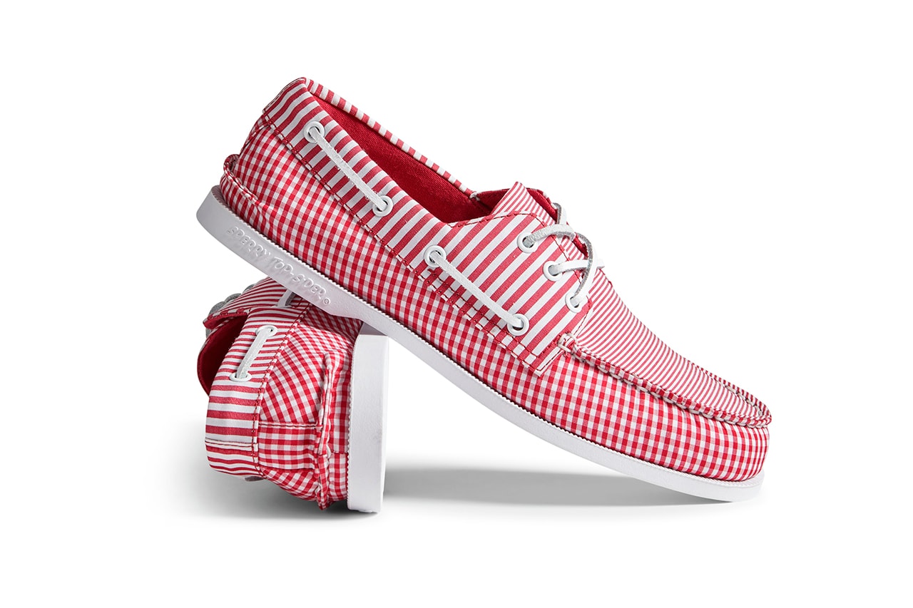 Sperry Spring Summer 2019 SS19 Collection Footwear Drop Release Date Information Brendon Babenzien NOAH NYC New York End Clothing Stockist Cloud Reinterpretation Top Sider Boat Shoe