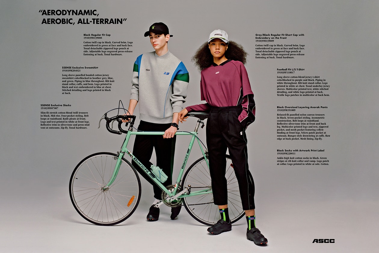 ADER SSENSE CYCLING CLUB error capsule collection collaboration exclusively april 11 2019 release date info buy bicycle biking sportswear athleisure