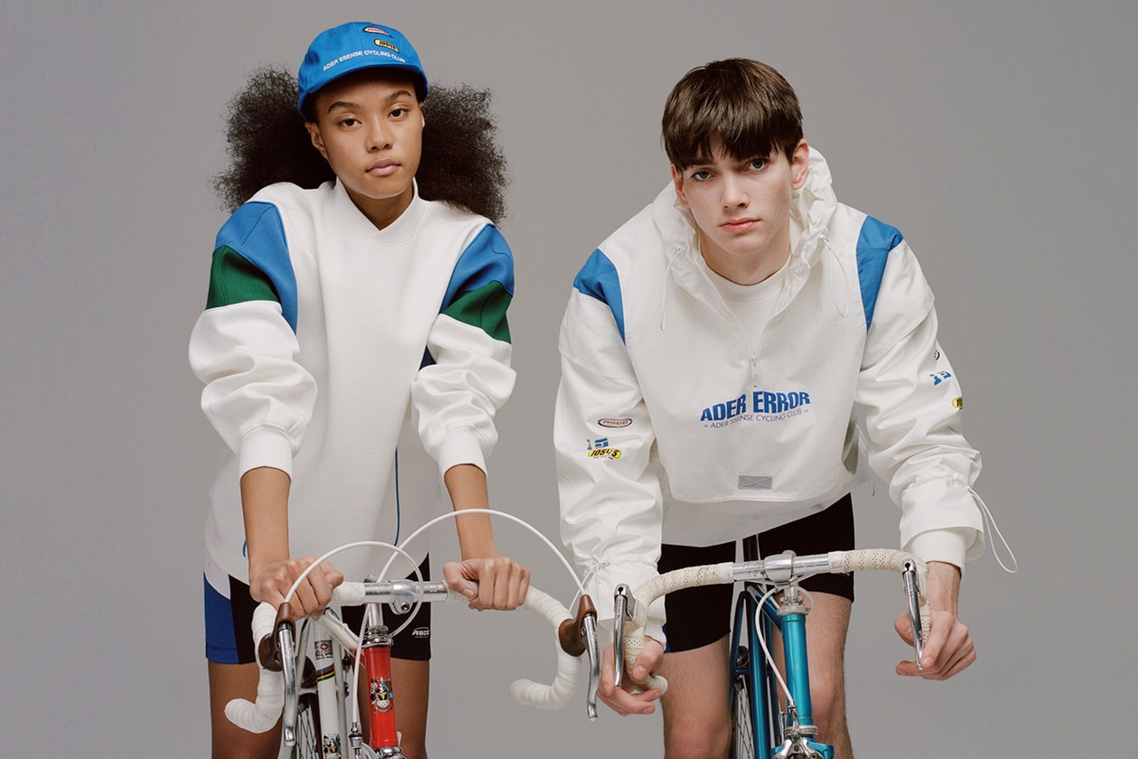 ADER SSENSE CYCLING CLUB error capsule collection collaboration exclusively april 11 2019 release date info buy bicycle biking sportswear athleisure