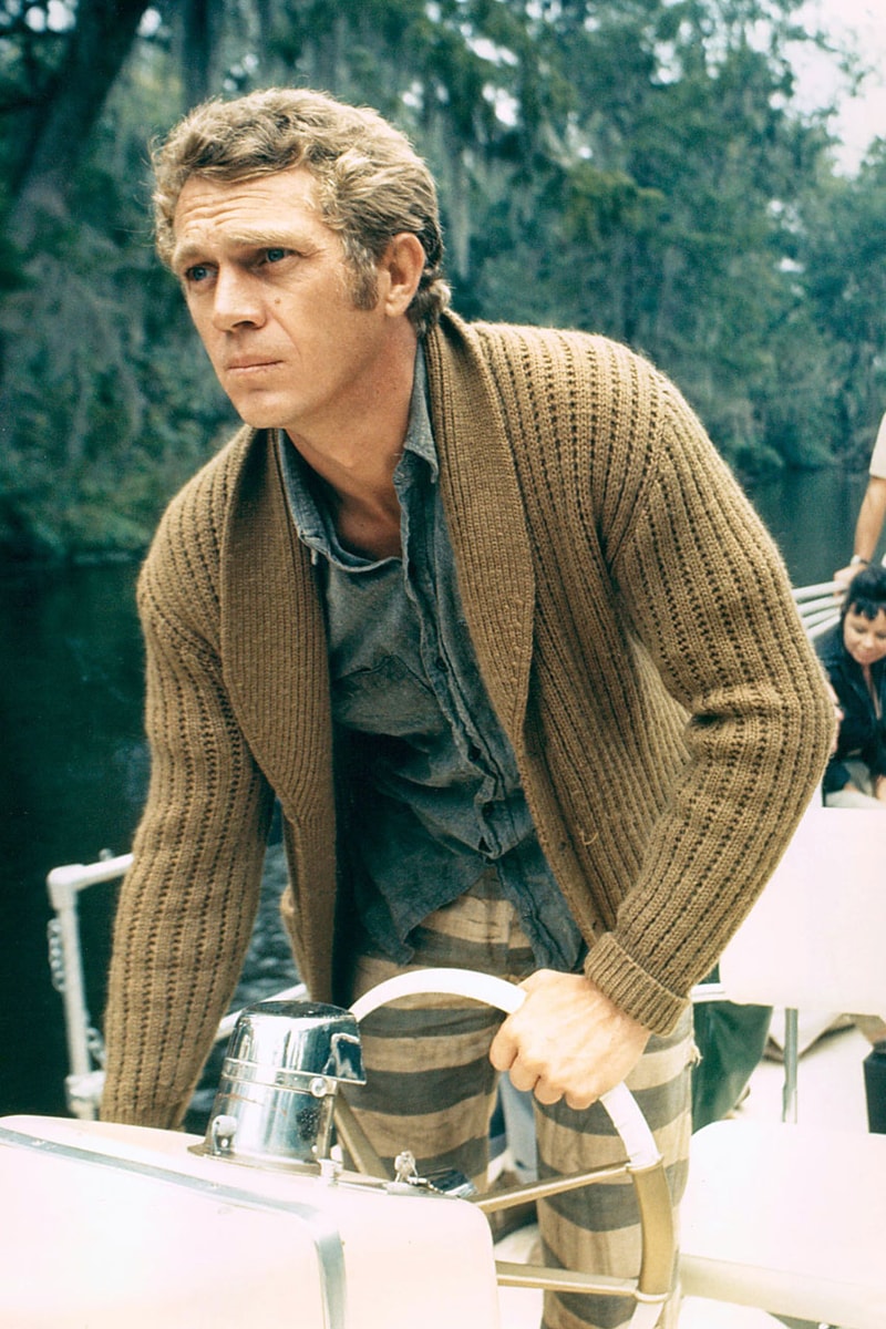 Steve McQueen Son Sues Tom Ford for $2 Million usd cardigan shawl collar woven sweater chadwick lawsuit trademark destroy infringement