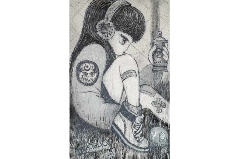 stickymonger on a clear day exhibition artworks paintings