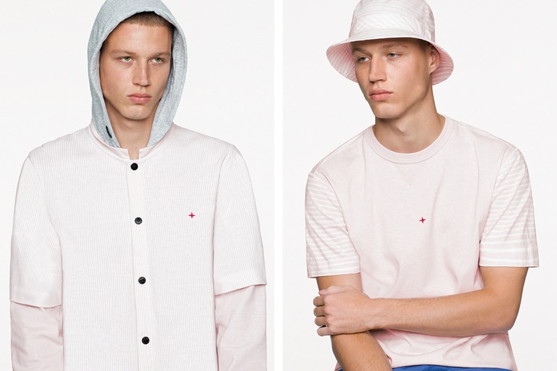 Stone Island Marina Spring/Summer 2019 Collection lookbook italian sportswear brand beach wear casual sports horizontal vertical stripes garment dyed cardigan cotton jersey ss'019 ss19 