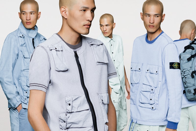 Stone Island Placcato Collection Info Information Release Details Cop Purchase Buy Spring/Summer 2019 Textile Coat Trouser Vest Bag Jumper T-shirt Shorts Polo Buy Cop Purchase  Release Information Casual Football