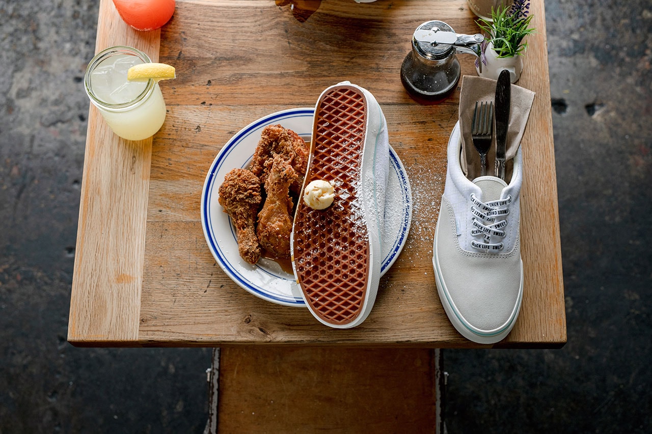 Sweet Chick Vans Off the Waffles Collaboration Shoes collection era slip on 420 april 20 footlocker release date info drop buy sell exclusive 65 dollars price