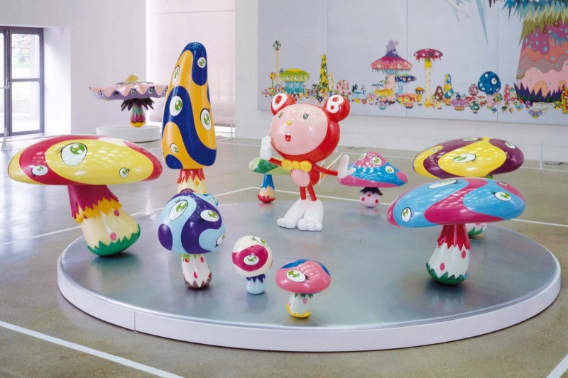 takashi murakami mr dob character history superflat artworks paintings installations sculptures