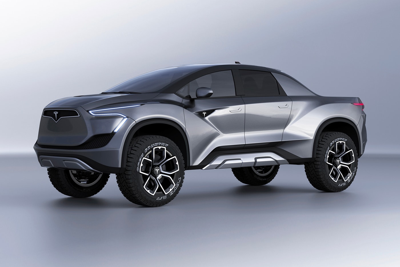 Emre Husmen Tesla Pickup Truck Concept electric vehicle EV cars automobiles 