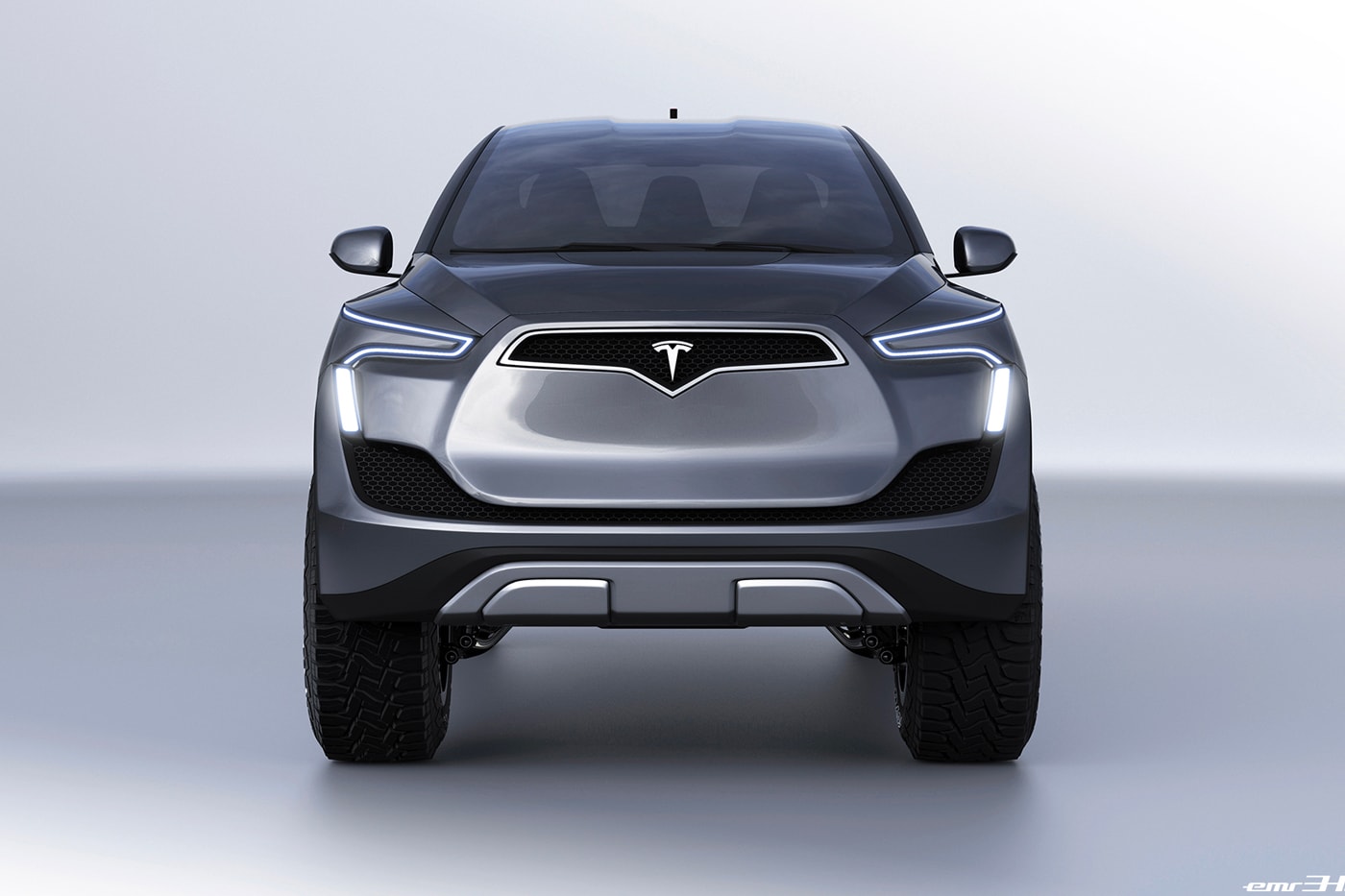 Emre Husmen Tesla Pickup Truck Concept electric vehicle EV cars automobiles