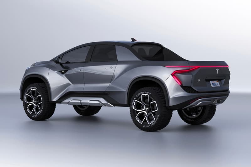 Emre Husmen Tesla Pickup Truck Concept electric vehicle EV cars automobiles
