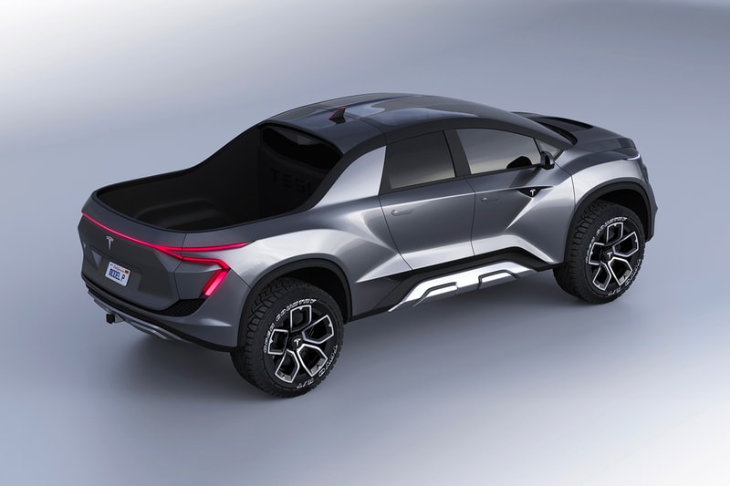 Emre Husmen Tesla Pickup Truck Concept electric vehicle EV cars automobiles 