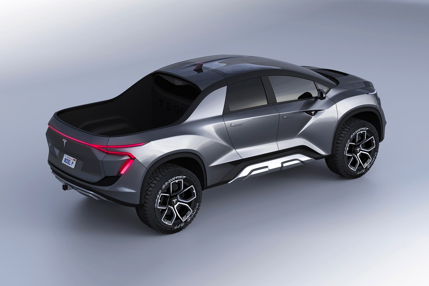 Emre Husmen Tesla Pickup Truck Concept electric vehicle EV cars automobiles