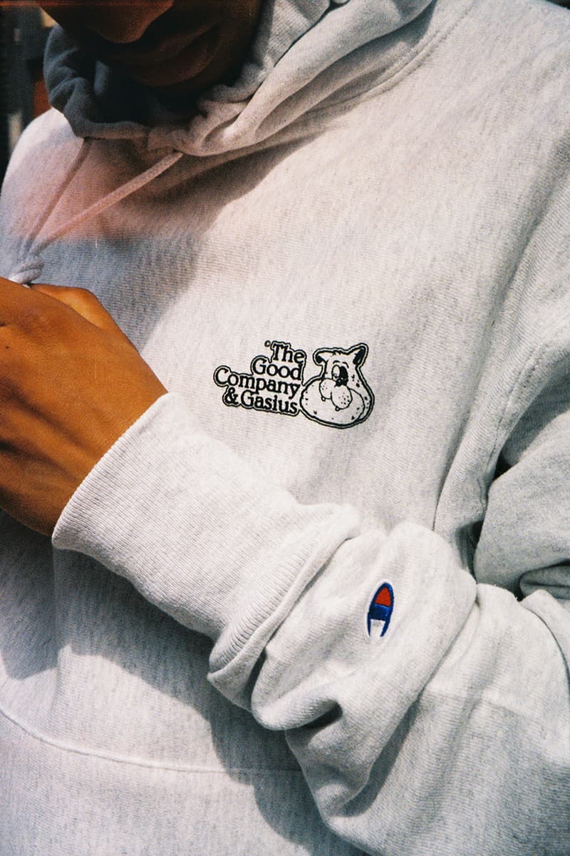 The Good Company x Gasius Russell Maurice Collaboration Capsule Collection Spring Summer 2019 SS19 Long Sleeve T-Shirt Hoodie Incense Chamber Burner Accessory Apparel Drop Release Information Evan Barco Model 97allen.com
