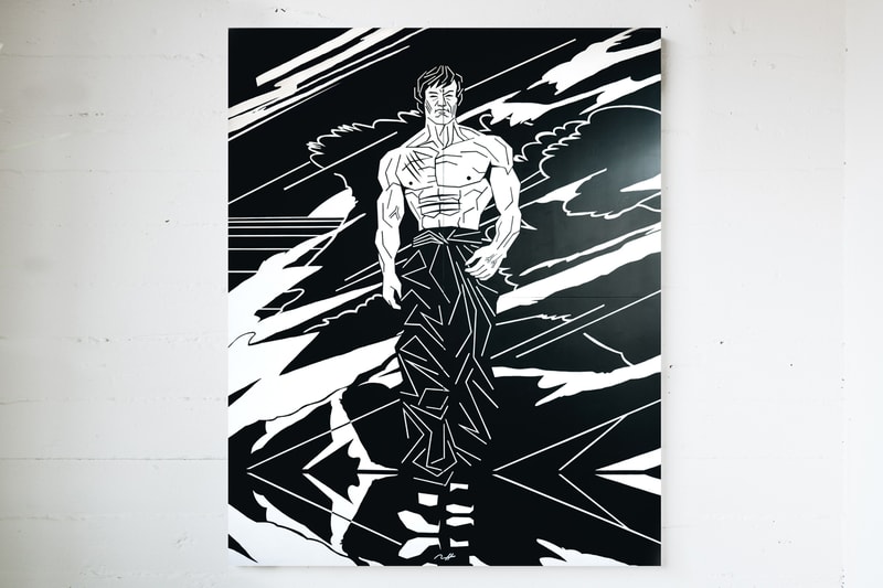 tommii lim odd man out avenue des arts artworks paintings murals exhibitions shows 