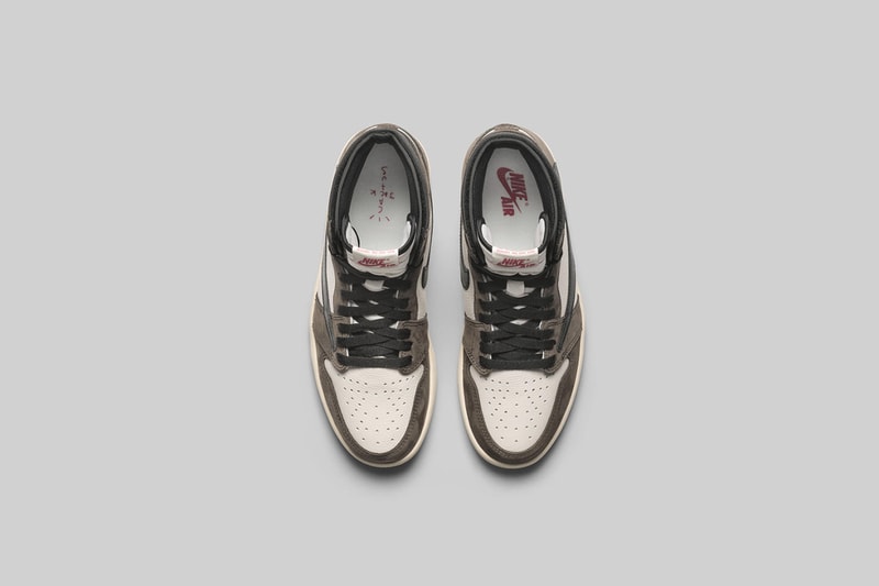 Travis Scott Air Jordan 1 Apparel & Store List Air Jordan I High OG Jordan brand nike swoosh jumpman tracksuit hoodie release date info drop cactus jack where to cop 